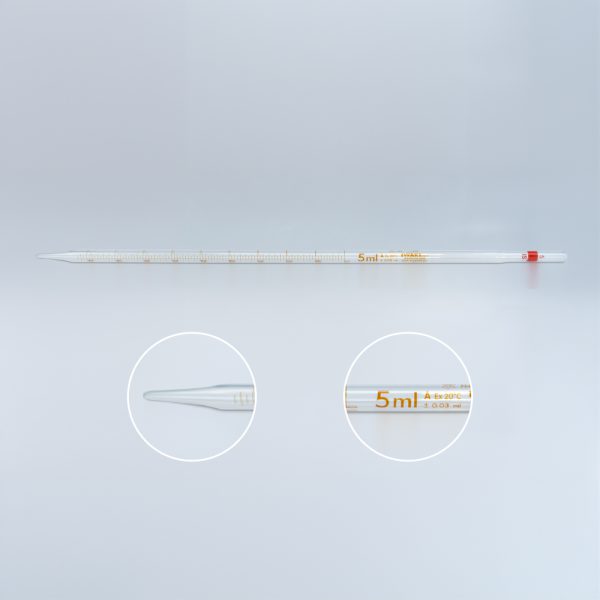 Meas. Pipette, Sero Type, 5 ml, Color Code ISO Spec.